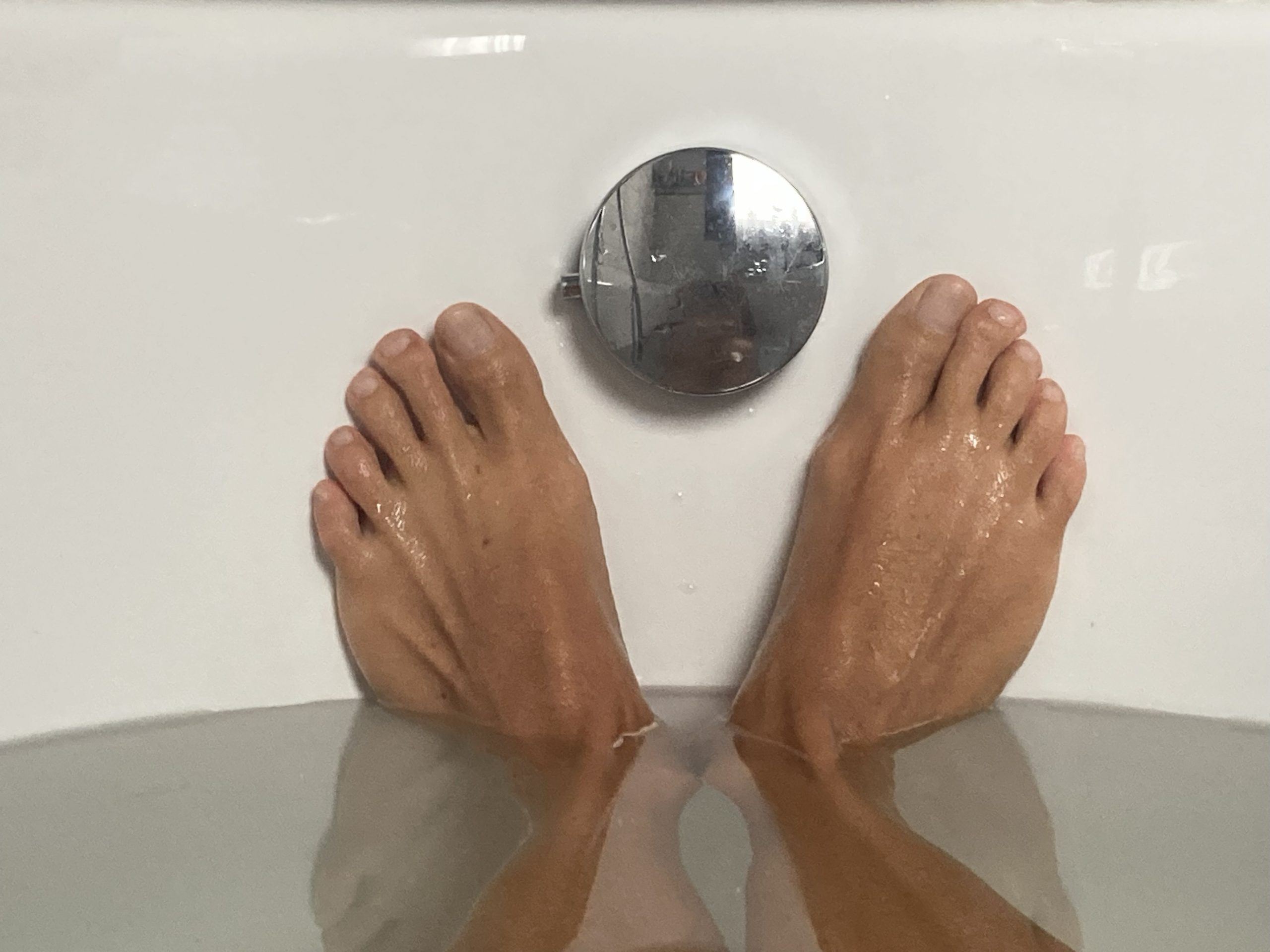 Piedi di Fosca in vasca