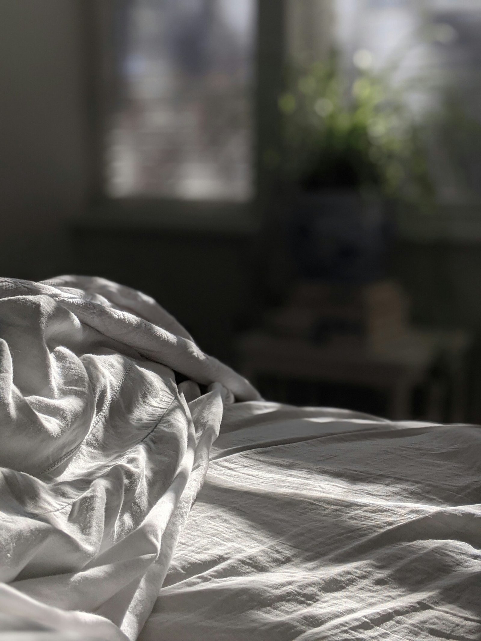 Letto la mattina appena alzata